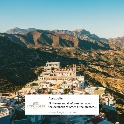 a view of olimpos village in the mountains of karpathos