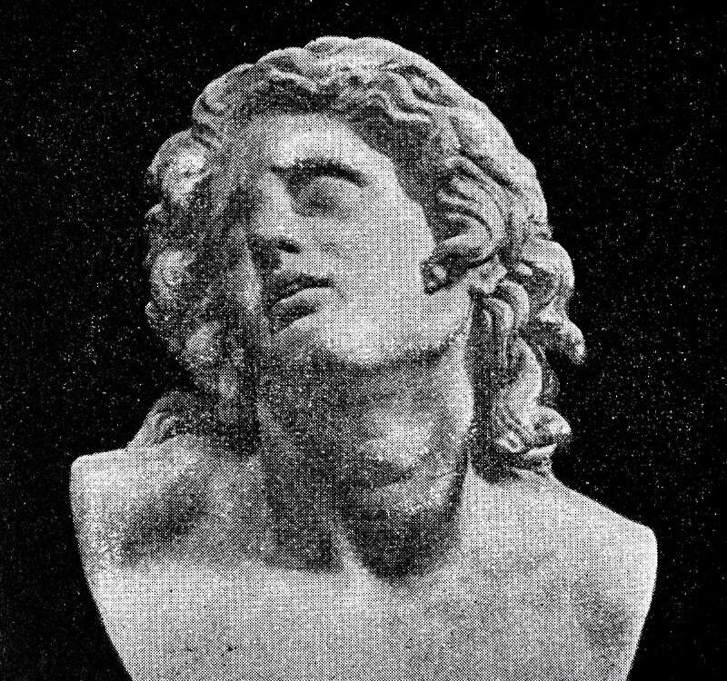 marble head of alexander the great
